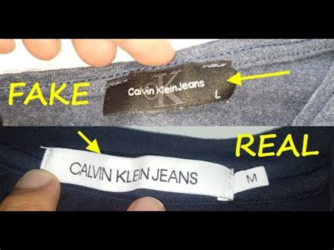 calvin klein shirt fake vs real|calvin klein t shirt real.